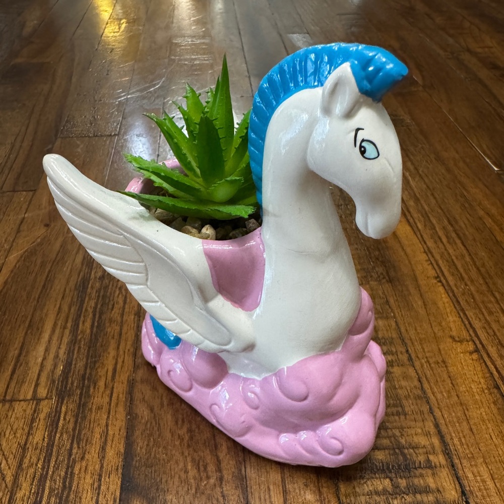 Disney Hercules Pegasus Decorative Planter (Fake Succulent)